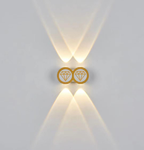 Aplique Led de pared de estilo moderno Simple dorado, lámpara impermeable, accesorio de iluminación luminosa, candelabro de decoración interior