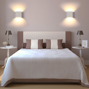 6W COB Luz de pared LED Ahorro de energía Habitación de hotel Pasillo Vestíbulo Loft Escalera Aplique de pared Powernightlight Lámpara de pared LED