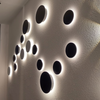 8W 12W 15W Modern Led Light LED Moon Lights Eclipse Luces Redondas y de alta calidad Interior Nightlight Interior