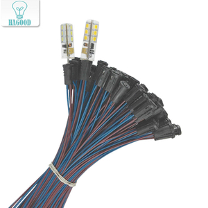 Portalámparas de ahorro de energía Led G4 de 50cm, enchufe de lámpara de cristal con toma de Cable, toma de pie de lámpara Base G4