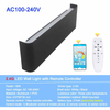 Lámpara de pared LED, luces de espejo blancas cálidas largas, sala de estar interior, lámpara de pared interior, salón, apartamento, iluminación de la habitación interior