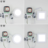 Ultra Thin Led Panel Downlight real full watt 3W 4W 6W 9W 12W 15W 18W 24W Luz empotrada de techo LED redonda / cuadrada