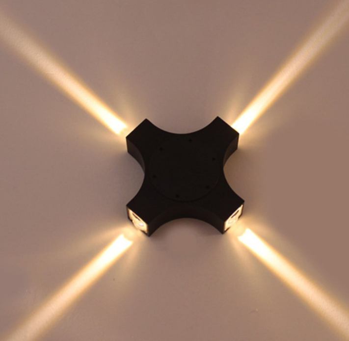 Lámpara de pared impermeable de suministro de fábrica Luz de noche de luz de aplique con precio mayorista