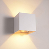 12W Sensor de movimiento LED Luz de pared Exterior Impermeable IP65 Porche Jardín Lámpara de pared Decoración Iluminación