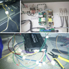 Bloque de terminales de 3 dígitos Conector de tornillo 10A sin soldadura Retardante de llama Conector rápido apto para equipos de accesorios