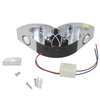 Lámpara de pared LED de 4W, candelabro de iluminación colorida, luz de decoración interior montada en la pared para Loft, baño, sala de estar, iluminación del hogar 