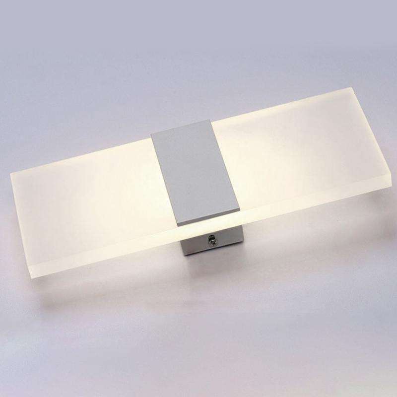 Aplique de pared Led, suministro de fábrica, luz de Hotel, superficie acrílica montada, baño interior, vestidor, mesita de noche, barbería decorativa
