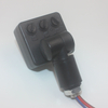 Detector PIR de 20mm, 24mm, 40mm, rotación ajustable, 180 grados, rayo infrarrojo, Sensor de movimiento humano, interruptor de retardo de tiempo para luz LED