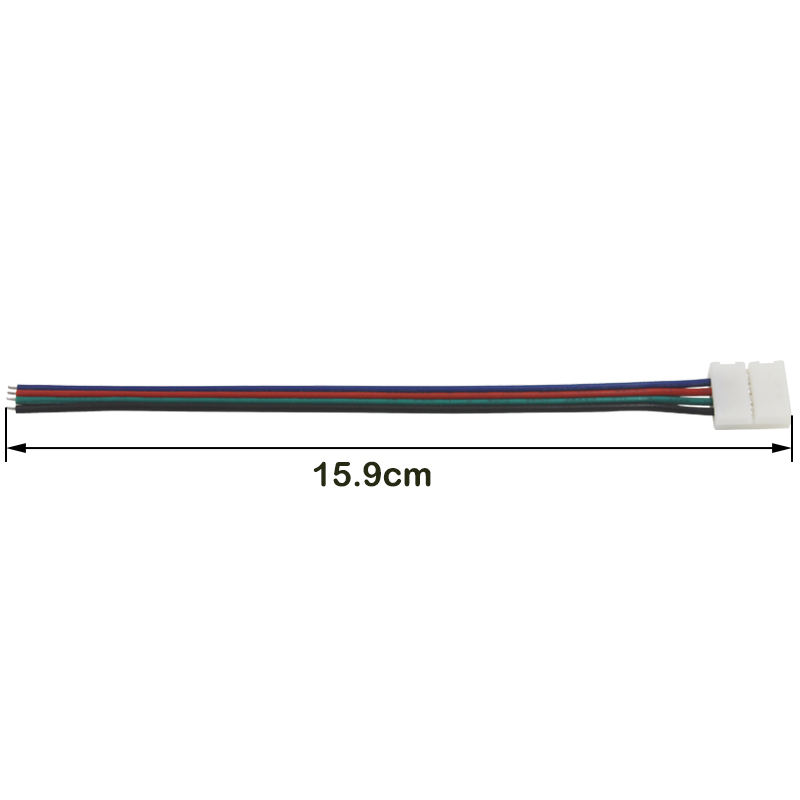 Conector de tira de LED de 2 pines y 8mm con conexión sin cables sin necesidad de soldadura/conector de soldadura para tira de Led 3528/5050