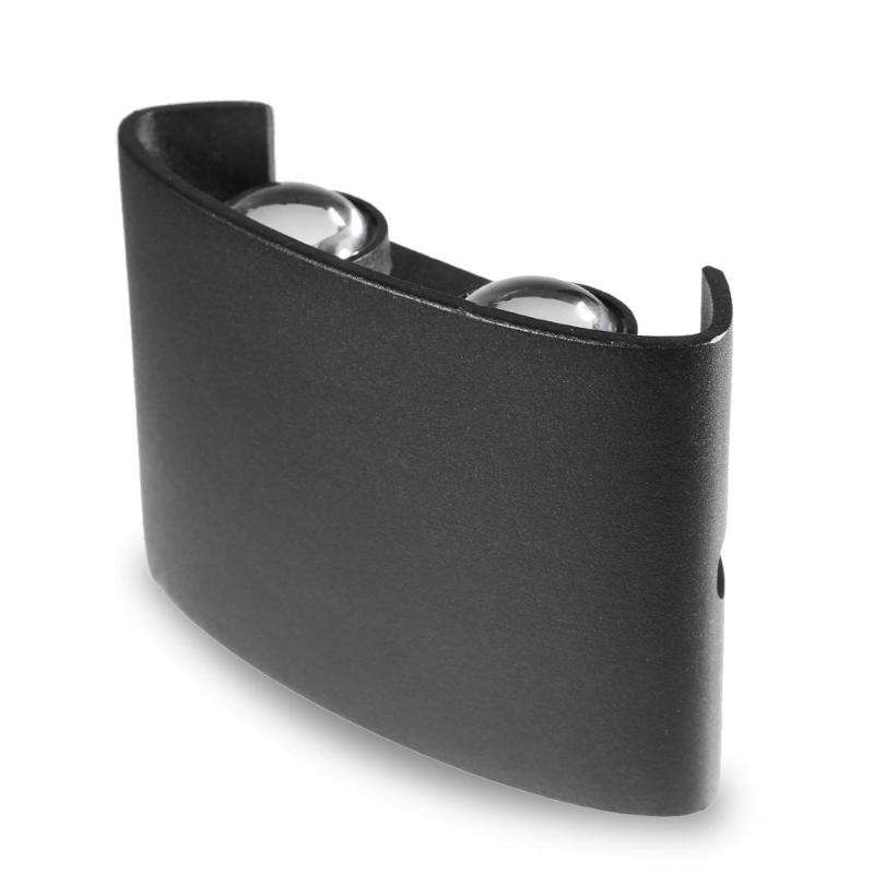 Iluminación exterior caliente del porche del jardín de la prenda impermeable IP65 de la lámpara de pared de la venta 4W LED