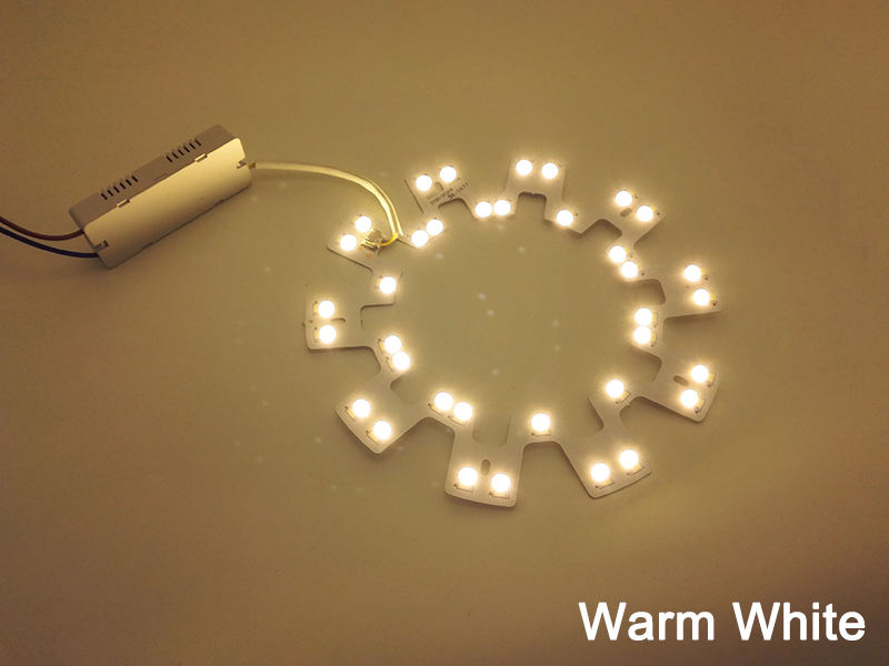 2x24W LED iluminación de techo 2.4G WIFI control de conexión de teléfono móvil control remoto para sala de estar cocina luz de techo
