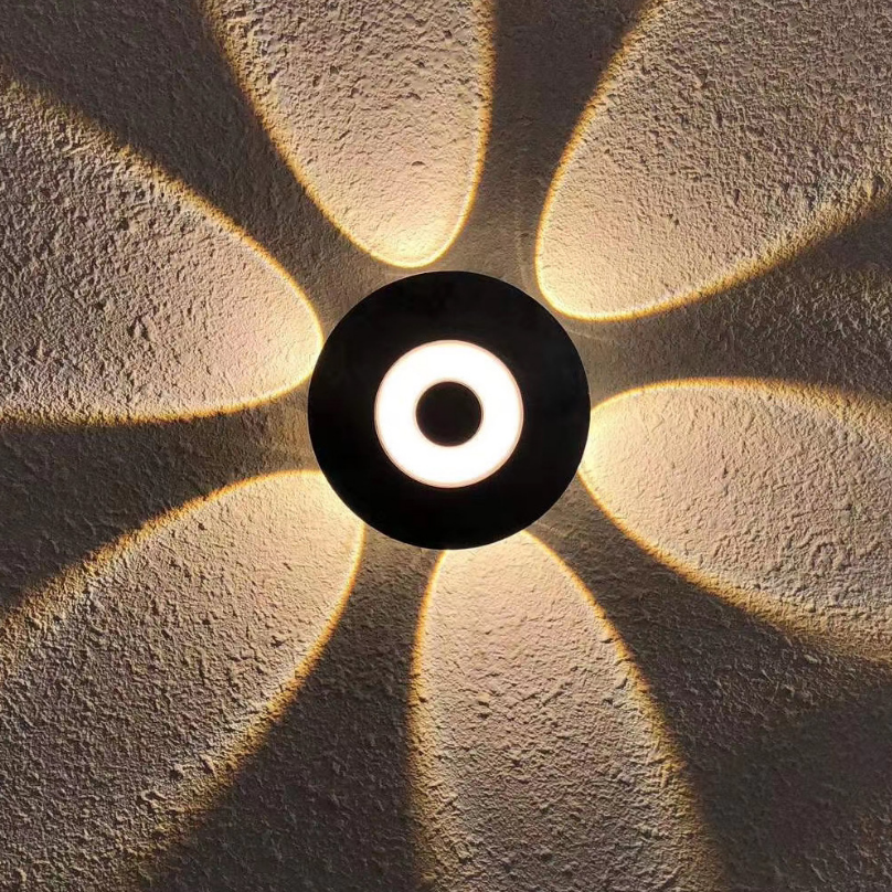 Lámpara de pared impermeable de setas, lámpara de pared a prueba de humedad, nuevo aplique de pared Led, minimalista moderno para exteriores
