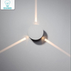 Nueva lámpara de pared led para desván con luz de estrella redonda creativa y moderna, aplique de iluminación para interiores