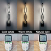 Ligereza creativa especial Lámpara de pared LED de 16 W Escalera moderna Iluminación de pared Luz LED de forma de onda larga vintage