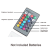 Control remoto de aluminio pared techo pasillo porche decoración lámpara 3W RGB LED pared aplique AC85-265V