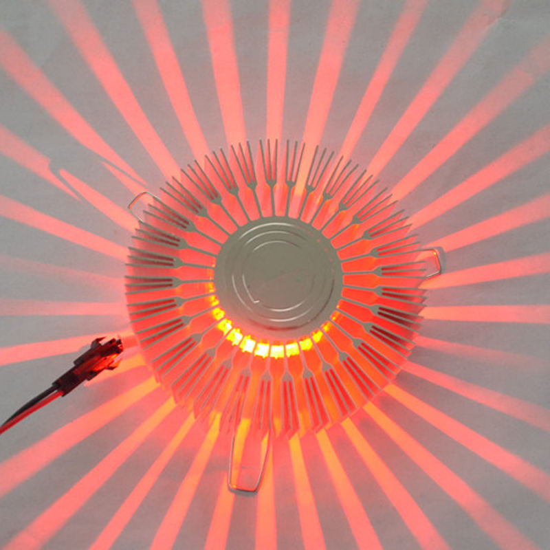 Luminaria de alto brillo de 3W, aplique de pared LED de diseño moderno, Bar de Hotel, KTV, luz de techo, luz de pared Led, lámpara de girasol, lámpara de interior
