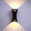 10w nuevo diseño de gran tamaño decoración de vacaciones de lujo al aire libre interior impermeable lámpara de pared LED soporte de pared luz IP65