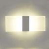 Aplique de pared de acrílico Teclas de piano Luz de pared para sala de estar Baño Dormitorio Luminaria de luz 85-265V luz de noche