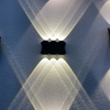 Lámpara de pared para interiores y exteriores Lámpara de pared LED hacia arriba y hacia abajo IP65 Iluminación impermeable Apliques modernos para exteriores Apliques modernos de iluminación para exteriores Aplique moderno para exteriores 