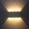 8W Precio de fábrica barato Luz de pared Arriba y abajo Luz de noche Lámpara de pared Luz de tocador para 100% Seguridad Estilo europeo-americano