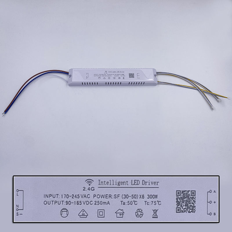 Transformadores de iluminación LED de 6 vías, 300-432W, controlador de 2,4G, controlador de temperatura de tres colores, fuente de alimentación segura de alta calidad, controlador de adaptador Led