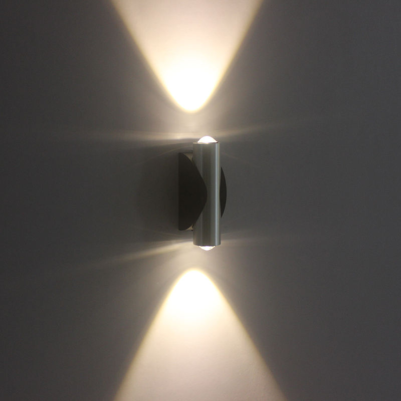 Lámpara Led decorativa Lámpara de pared recta corta moderna e iluminación interior para restaurante