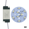 Conductor plástico de la fuente de alimentación de la cáscara del panel LED del tablero del microprocesador del poder más elevado de la estrella de la luz del punto del bulbo de 24W LED