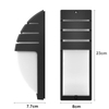 Luz LED de pared IP65, valla de jardín impermeable para exteriores, lámpara de pared de moda para interiores de aluminio para dormitorio, mesita de noche, sala de estar, escaleras