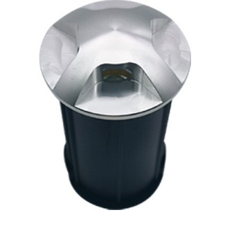 Lámpara empotrada de transmisión de luz LED de 1 W para exteriores, a prueba de lluvia, para jardín, patio, paso, iluminación lateral, lámpara de suelo