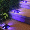 Luz Solar para jardín y césped para el hogar, impermeable para exteriores, IP65, Villa, patio, luz de paisaje, lámpara de suelo colorida para camino de calle