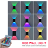 Alta calidad, precio bajo, 5W, ahorro de energía, decoración interior, controlador inteligente RGB, forma rectangular, soporte de pared, lámpara, luz de escalera