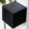 Luz solar de pared para exteriores, lámpara de pared para jardín, luz nocturna cuadrada para el hogar, lámpara de ahorro de energía para exteriores IP65 a prueba de agua 