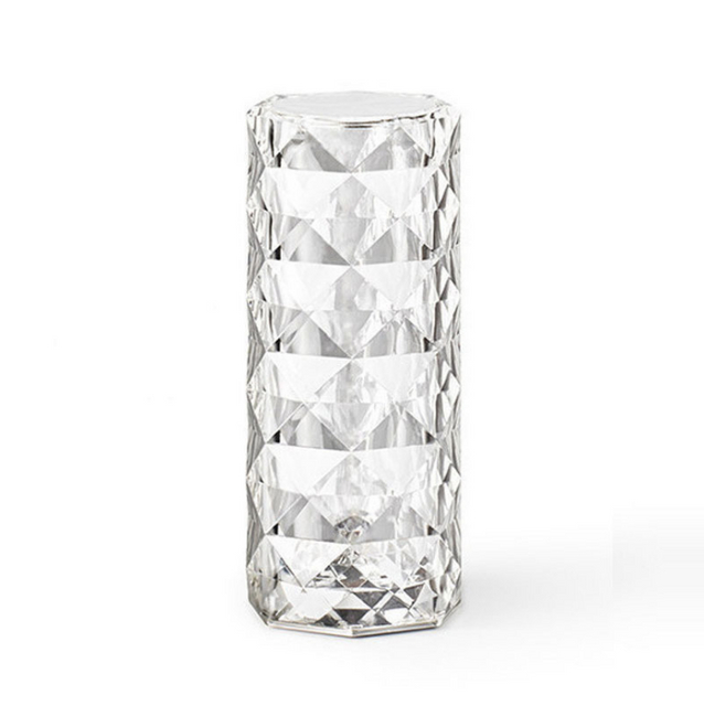 RGB Control remoto Creative Rose Crystal 16 Color Nuevo producto Lámpara de mesa de cristal para interiores Dormitorio Touch Small Night Light