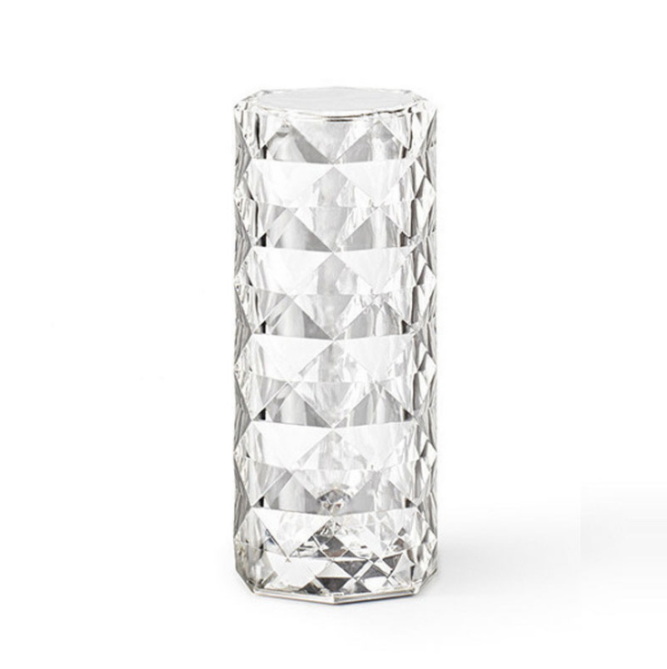 RGB Control remoto Creative Rose Crystal 16 Color Nuevo producto Lámpara de mesa de cristal para interiores Dormitorio Touch Small Night Light