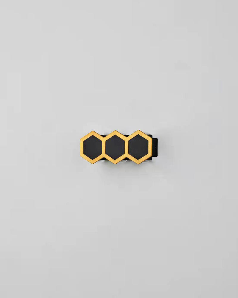 Hagood Rebow, envío directo, lámpara de pared de nido de abeja cuántica blanca minimalista moderna, lámpara de pared moderna sensible al tacto, minimalista