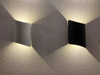 Lámpara Led moderna impermeable de 12w IP65, lámpara de pared de azulejo y luz nocturna decorativa, luces de pared para interiores y exteriores de aluminio 