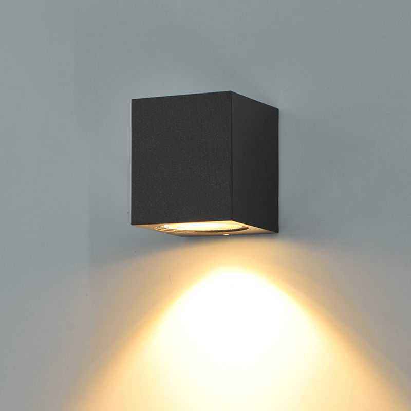 Luz LED de pared de 5W IP65 para exteriores, resistente al agua, lámpara moderna para jardín, pasillo, dormitorio, sala de estar, iluminación interior de aluminio, Wandhalte