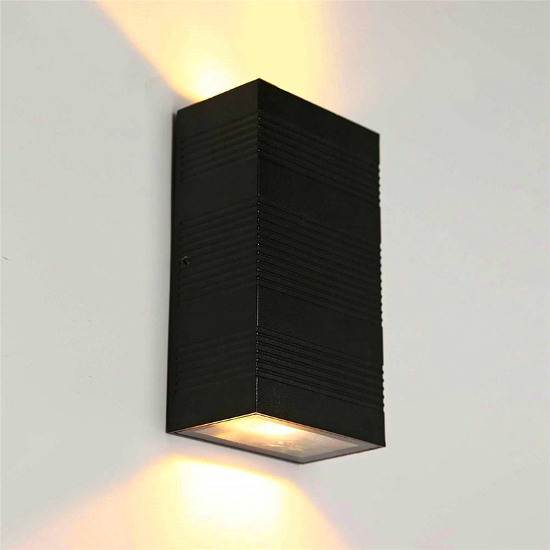 Up Down COB Lámparas de pared LED modernas 10W Iluminación exterior interior Aplique de pared impermeable montado en la pared