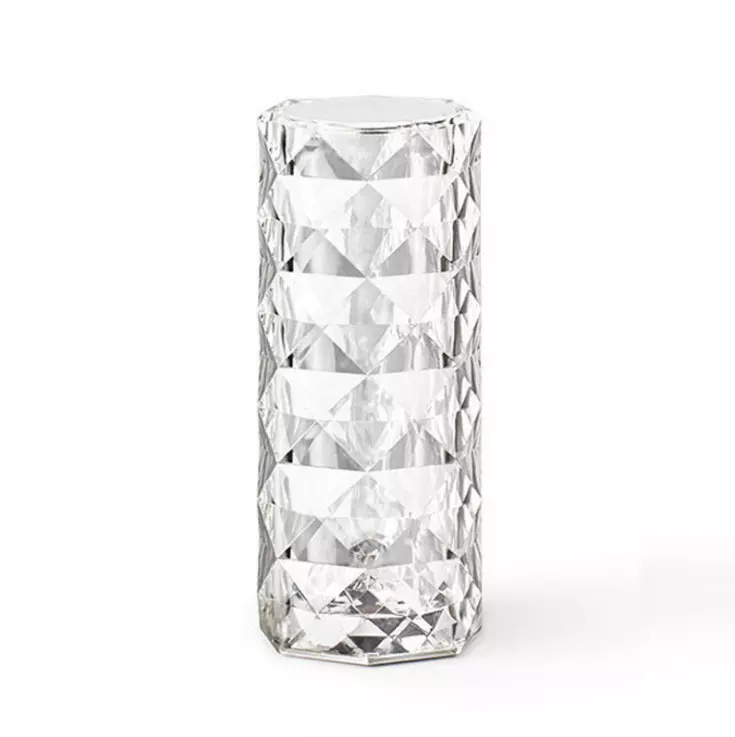Regalo de cumpleaños para niña, lámpara de mesa acrílica, lámpara de mesa con sentido de la atmósfera, lámpara de mesa recargable por USB, lámpara de mesa romántica