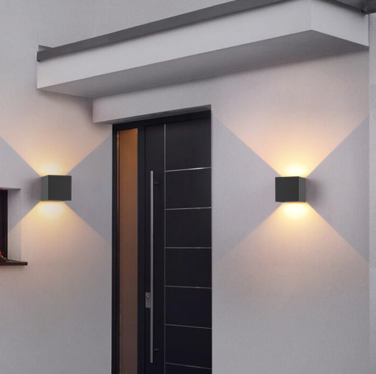 Led Wandlamp Aluminio Decorativo Interior Verlichting Up En Down Waterdichte Wandlamp Outdoor Tuin Wandlamp Wandmontage