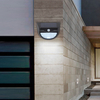 Lámpara solar para exteriores Luces solares para pared para exteriores Luces solares para pared Lámpara solar semicircular para pared Lámpara solar rectangular para pared