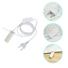 Cable de alimentación de 1,8 m, Bases de lámpara E14 E27, enchufe de la UE con Cable de interruptor para bombilla LED colgante, soporte de enchufe de suspensión de lámpara colgante E14