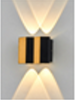 Nueva lámpara LED de pared para exteriores, lámpara de lavado de pared impermeable para interiores y exteriores, para patio, dormitorio, pasillo, balcón, foco de pared