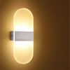 6W Led Light Sliver Lámpara de pared acrílica Iluminación acrílica Lámpara de pared rectangular Lámpara colgante de pared acrílica Moderna Popular Nightlight Precio de fábrica 