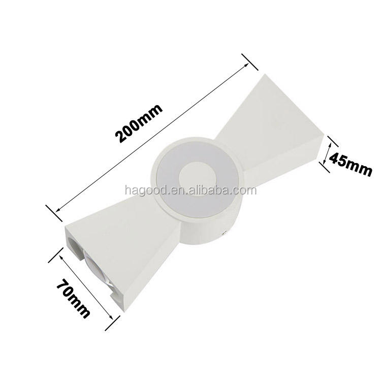 Lámparas originales de fábrica para exteriores, lámpara de pared para interiores Rgb con BOM/servicio integral, aplique de pared hacia arriba y hacia abajo