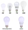 A70 15W ALUMINIO FUNDIDO A PRESIÓN E27 BASE BOMBILLA LED PC cubierta LED fábrica 5W 6W 8W 9W 12W HAGOOD LIGHTING COMPANY