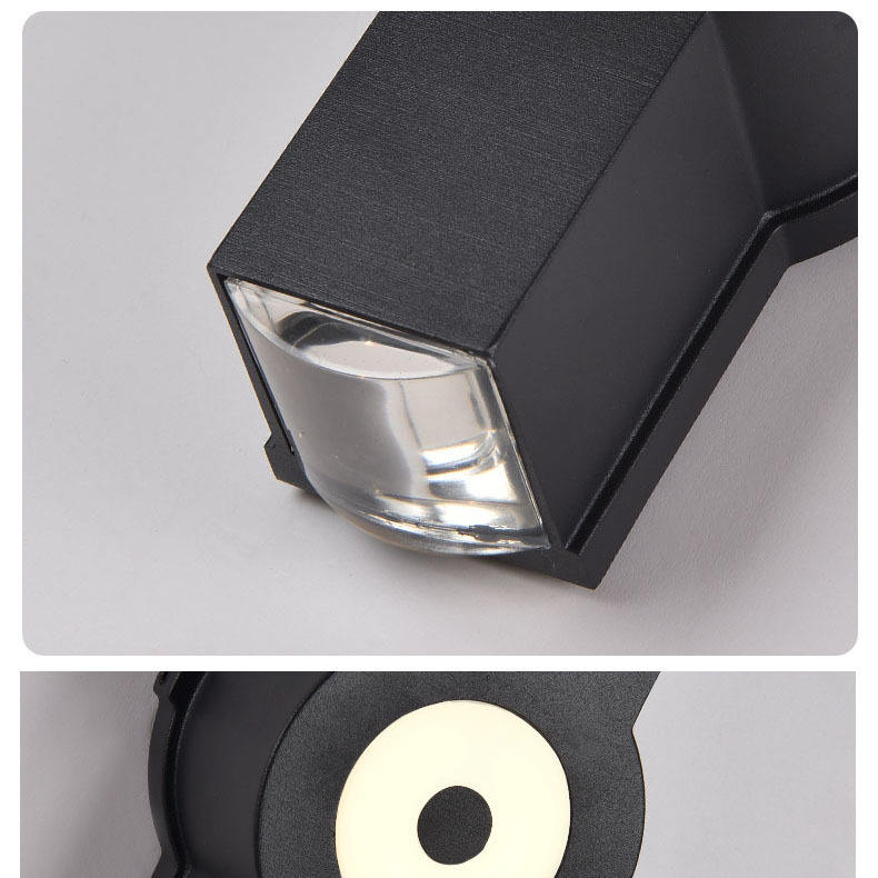 LED 6 W/12 W exterior impermeable IP65 luz de pared porche jardín lámpara de pared interior dormitorio sala de estar decoración lámpara de iluminación