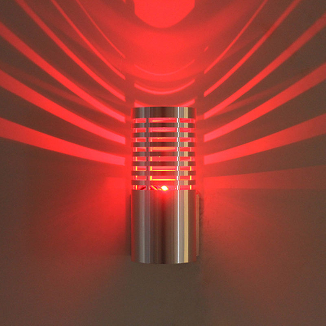 Lámparas de pared de aluminio para casas, luces de interior, luces led para escaleras de interior, lámparas de noche de mediados de siglo