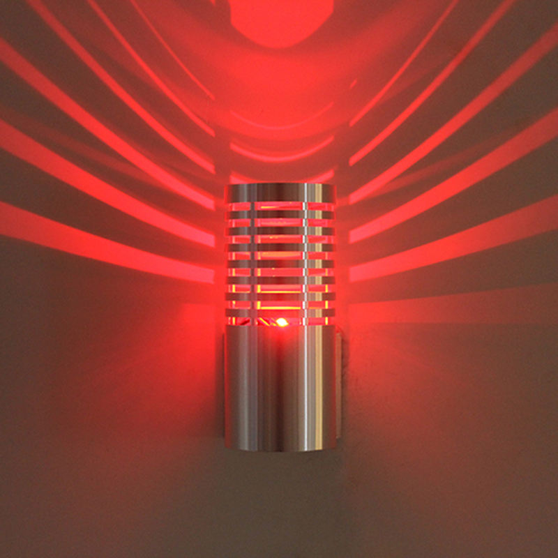 Lámparas de pared de aluminio para casas, luces de interior, luces led para escaleras de interior, lámparas de noche de mediados de siglo