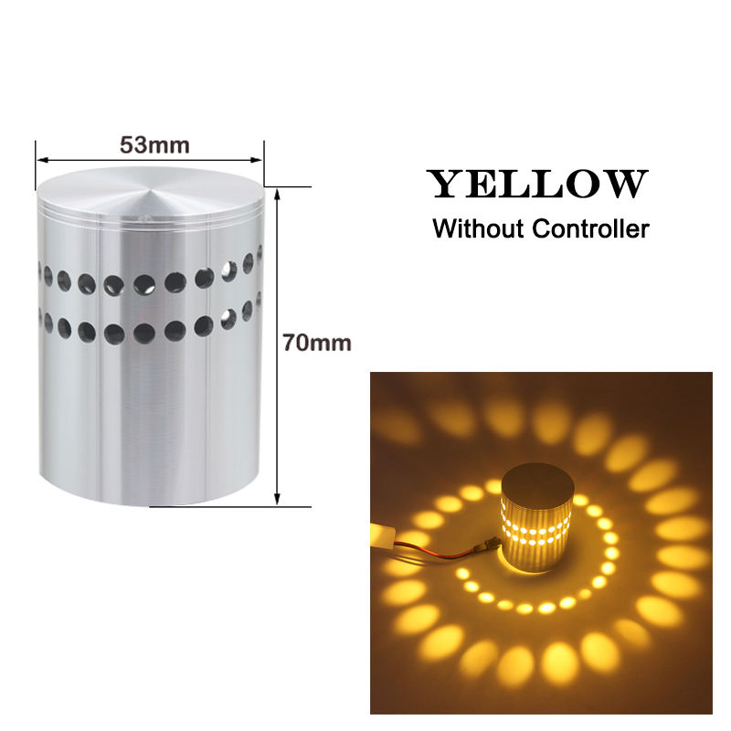 Lámparas de buena calidad Lámpara de pared interior Rgb luces led estéticas